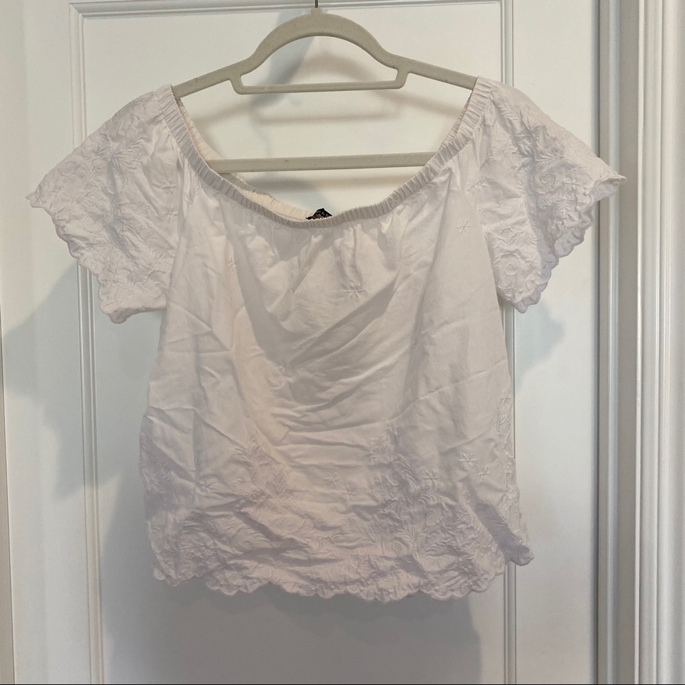 Abercrombie & Fitch off the shoulder blouse top